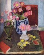 Henri Matisse Nature Morte aux trois vases oil on canvas